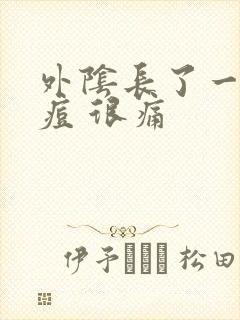 外阴长了一个大痘 很痛