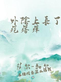 外阴上长了个硬疙瘩痒