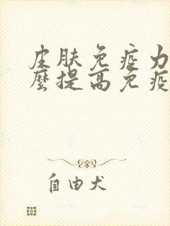 皮肤免疫力低怎么提高免疫力