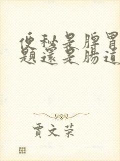 便秘是脾胃的问题还是肠道的问题