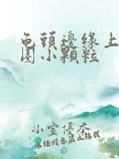 龟头边缘上长一圈小颗粒