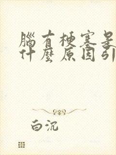 脑有梗塞是因为什么原因引起的