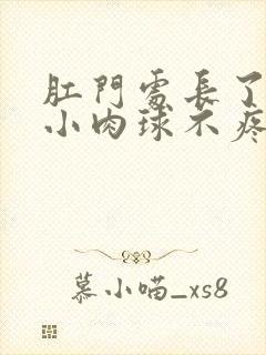 肛门处长了一个小肉球不疼