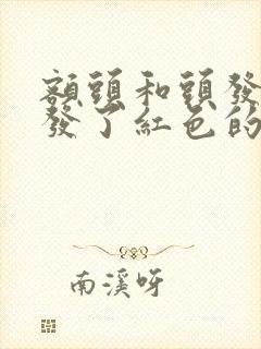 额头和头发里面发了红色的疙瘩怎么办