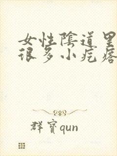 女性阴道里面有很多小疙瘩是怎么回事