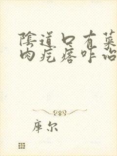 阴道口有菜花状肉疙瘩咋治