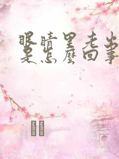 眼睛里老出眼屎是怎么回事