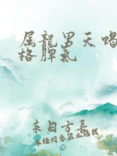 属龙男天蝎座性格脾气