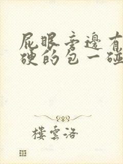 屁眼旁边有个硬硬的包一碰就疼