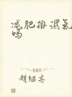 减肥排湿气有用吗