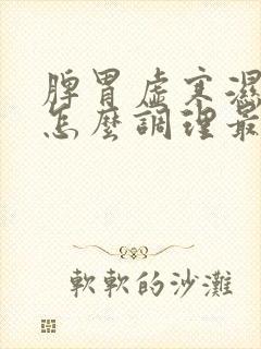 脾胃虚寒湿气重怎么调理最有效