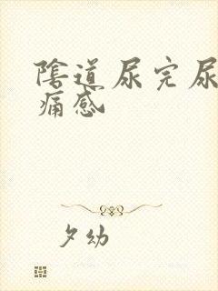 阴道尿完尿有刺痛感