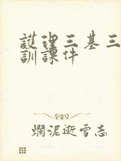 护理三基三严培训课件