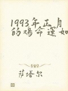 1993年正月的鸡命运如何