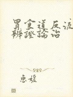 胃食道反流中医辨证论治