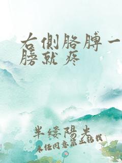 右侧胳膊一抬肩膀就疼