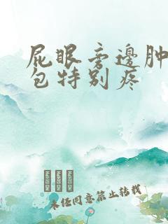 屁眼旁边肿了个包特别疼