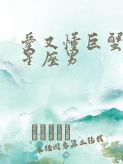 爱又懂巨蟹女的星座男