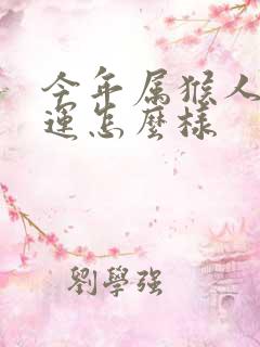 今年属猴人的财运怎么样