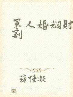 军人婚姻财产分割