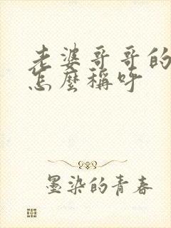 老婆哥哥的儿子怎么称呼