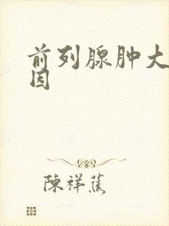 前列腺肿大 原因