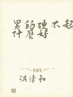 男的硬不起来吃什么好