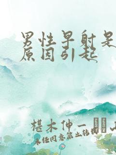 男性早射是什么原因引起