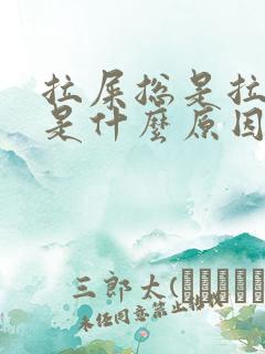 拉屎总是拉出血是什么原因