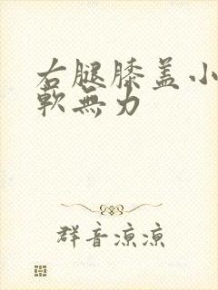 右腿膝盖小腿酸软无力