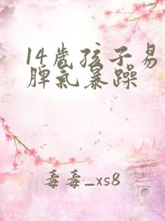 14岁孩子易怒脾气暴躁