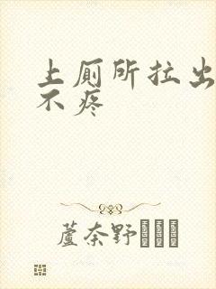 上厕所拉出血但不疼