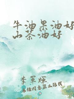 牛油果油好还是山茶油好
