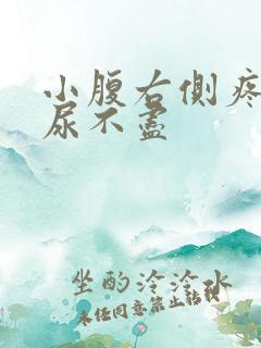 小腹右侧疼尿频尿不尽