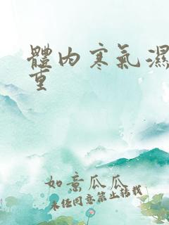 体内寒气湿气太重