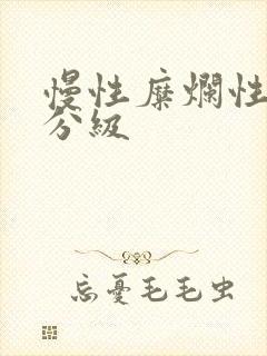 慢性糜烂性胃炎分级