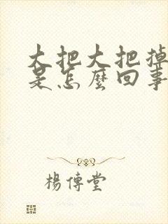 大把大把掉头发是怎么回事