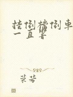 挂倒档倒车雷达一直响