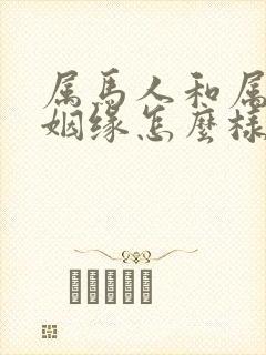 属马人和属猴人姻缘怎么样