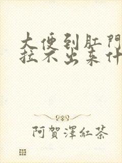 大便到肛门就是拉不出来什么原因