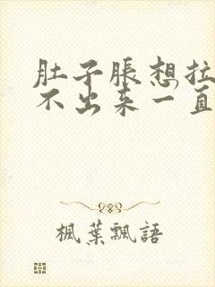 肚子胀想拉屎拉不出来一直放屁