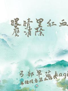 眼睛里红血丝怎么消除