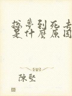 总梦到死去的人是什么原因