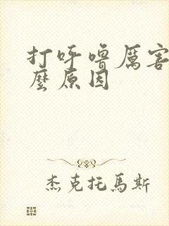 打呼噜厉害是什么原因