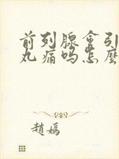 前列腺会引起睾丸痛吗怎么办