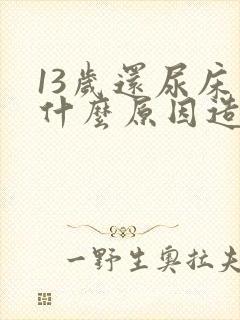 13岁还尿床是什么原因造成的