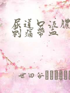 尿道口流脓小便刺痛带血