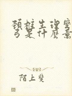 颈椎生理弯曲反弓是什么意思