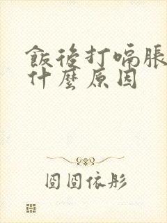 饭后打嗝胀气是什么原因