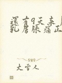 还有9天来月经乳房胀痛正常吗